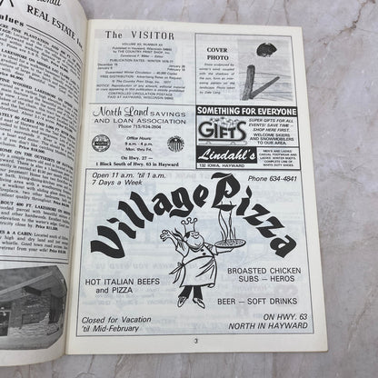 1977 Jan 26 - NW Wisconsin Visitor Magazine Bayfield & Sawyer County M11