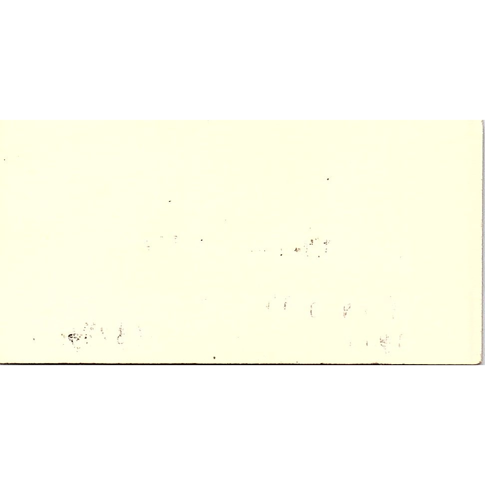 Peter Terrance Duffy Ensign US Naval Reserve Vintage Business Card SD9-B8