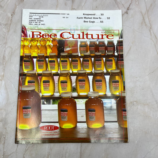 2004 August - Bee Culture Magazine - Bees Beekeeping Honey M9