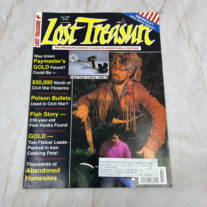 1991 July - Lost Treasure Magazine - Treasure Hunting Gold Prospecting M14