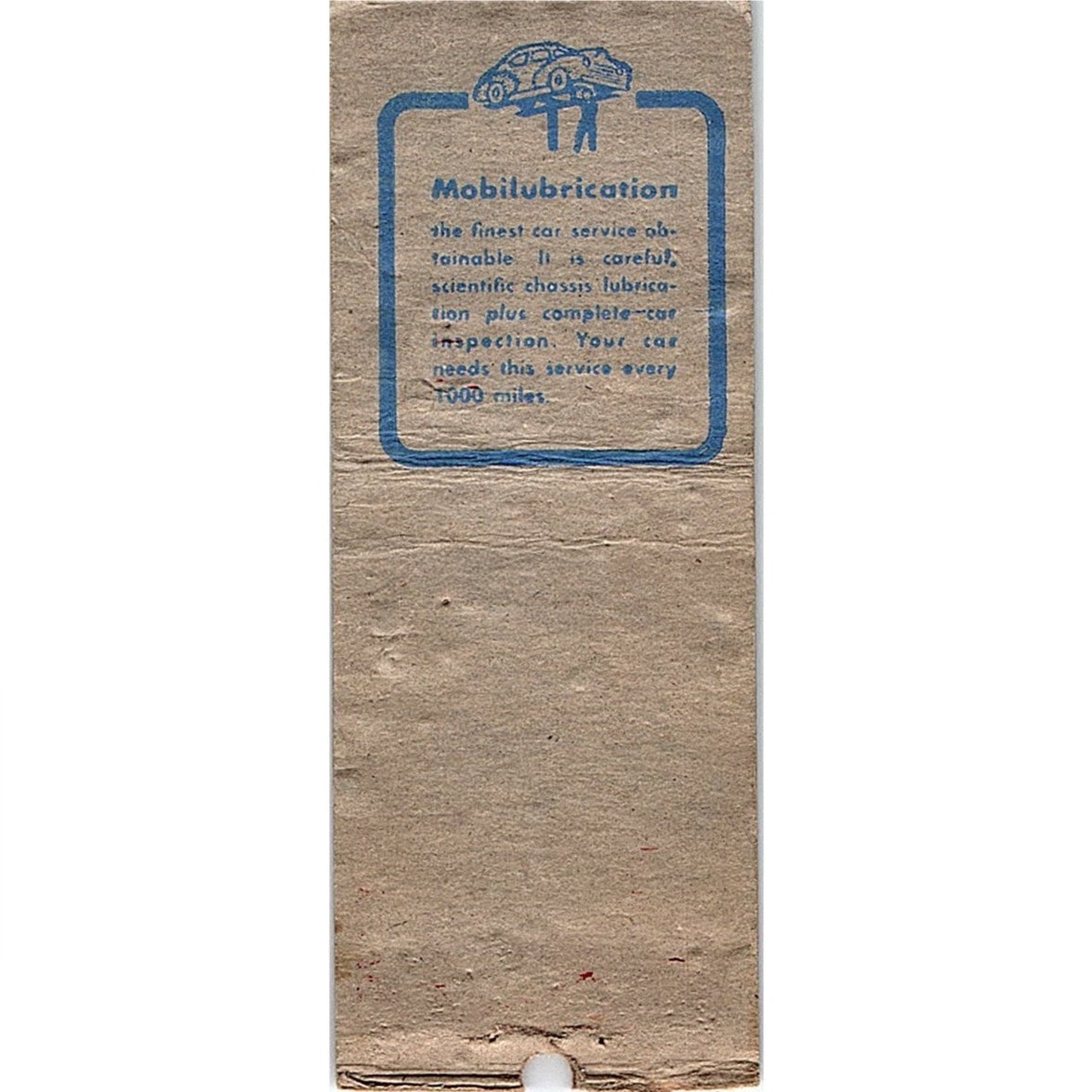 Pines Super Service Chubbs Greenwood WI Vintage Matchbook Cover SC7-Y1