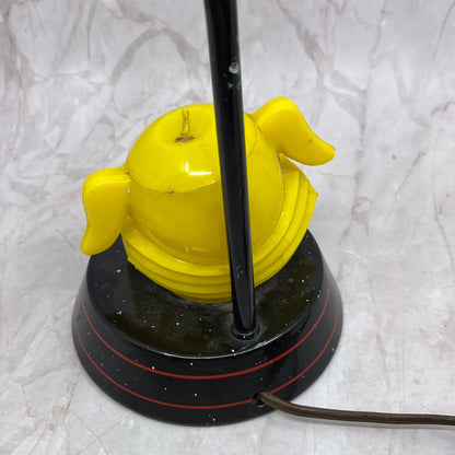 1950s Ken-L-Ration Puppy Dog Chowhound Lamp Celluloid Base Tested WORKS Ti5