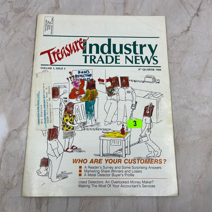 1984 4th Quarter - Treasure Industry Trade News Magazine - Treasure Hunting M18