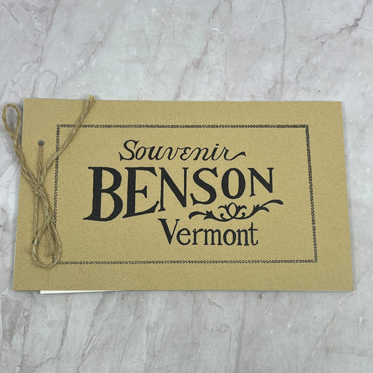 1927 Souvenir of Benson Vermont Book TA9