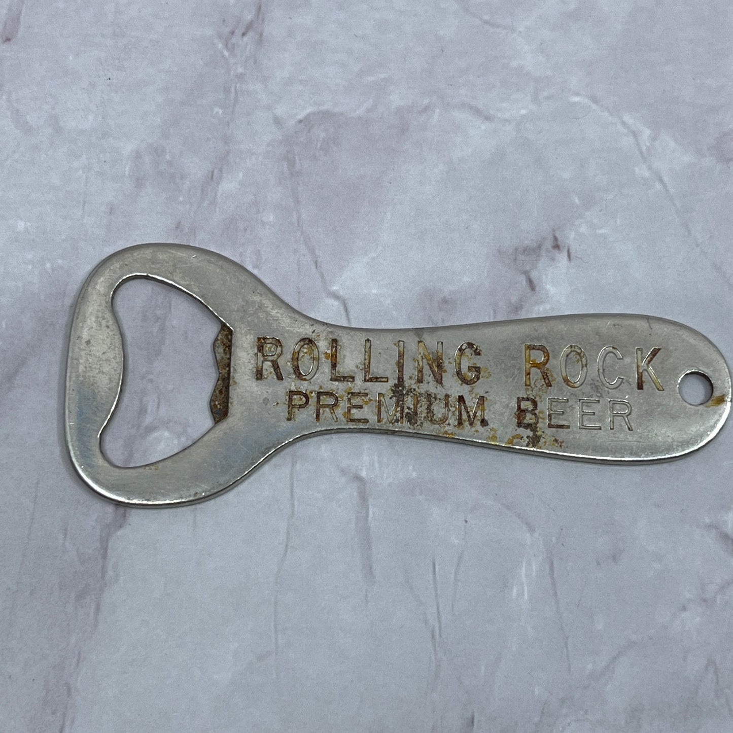 Vintage Rolling Rock Bottle Opener Vaughan USA SC1