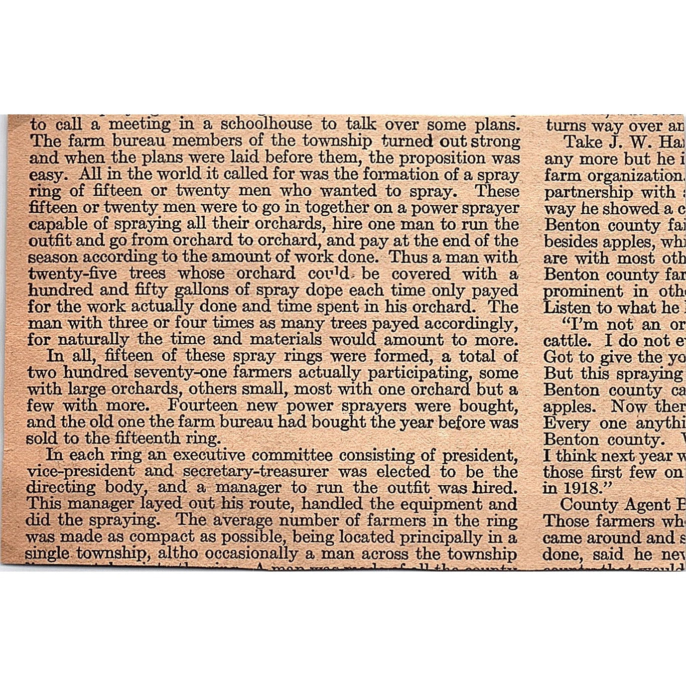 A.J. Kirstin One Man Stump Puller Lud Street Escanaba MI 1920 Ad AG2-6