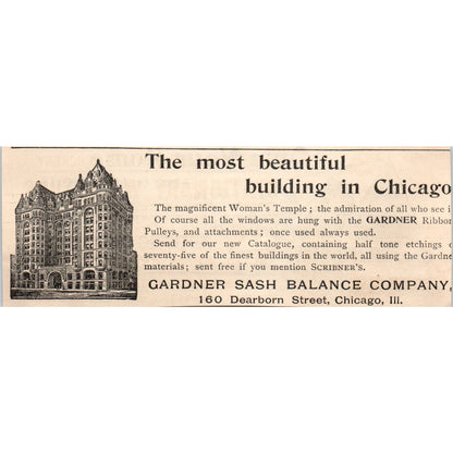 Own Your Home Frank P. Allen Architect Grand Rapids MI 1892 Magazine Ad AK6-H1