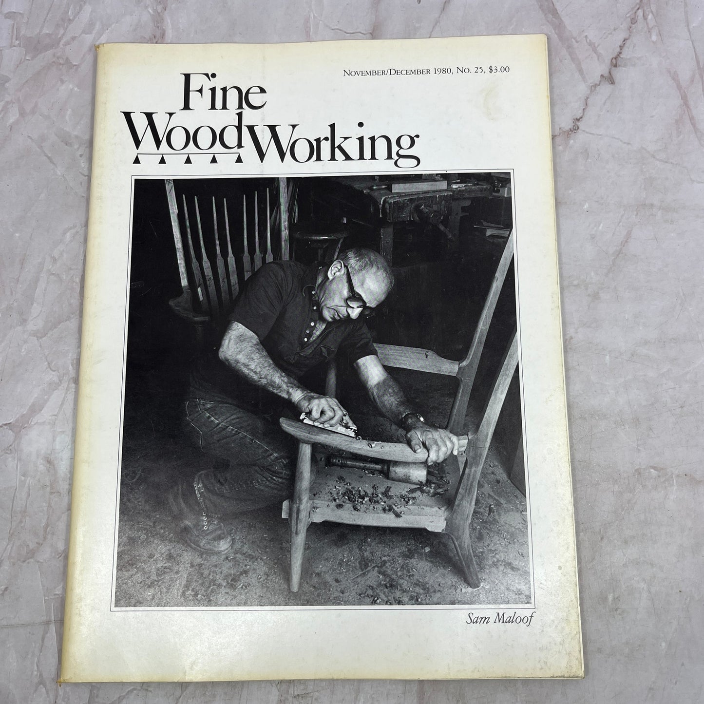 Sam Maloof - Nov/Dec 1980 No 25 - Taunton's Fine Woodworking Magazine M33