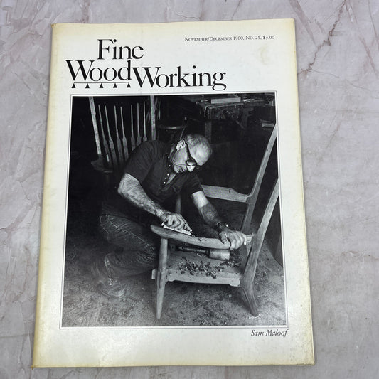 Sam Maloof - Nov/Dec 1980 No 25 - Taunton's Fine Woodworking Magazine M33