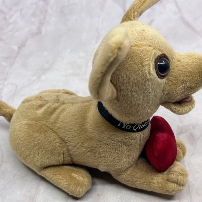 Vintage Classic Taco Bell Talking Chihuahua Dog Plush Toy 6" Valentines Meow TA9