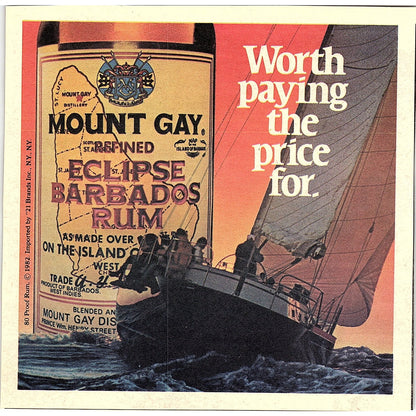 Mount Gay Eclipse Barbados Rum 1984 Ad AF8-3