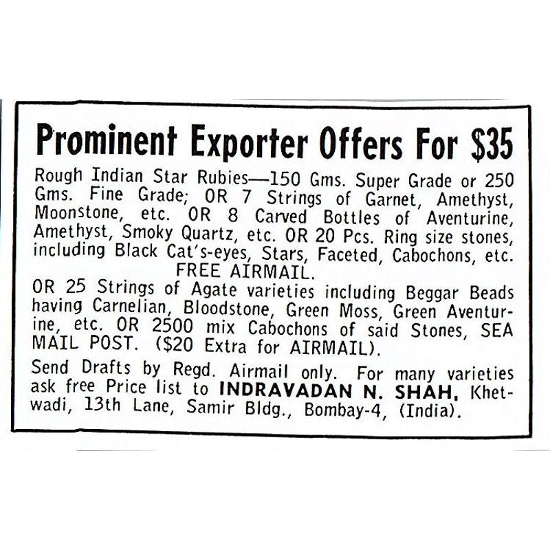 Westway Gems Chidlow West Australia 1972 Ad AF8-M3