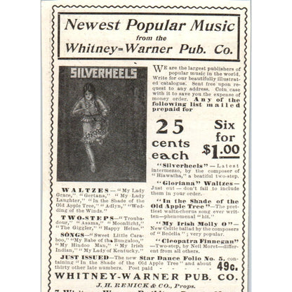 The Whitely Exerciser Co Buffalo NY c1905 Original Magazine Advertisement AE7-A1