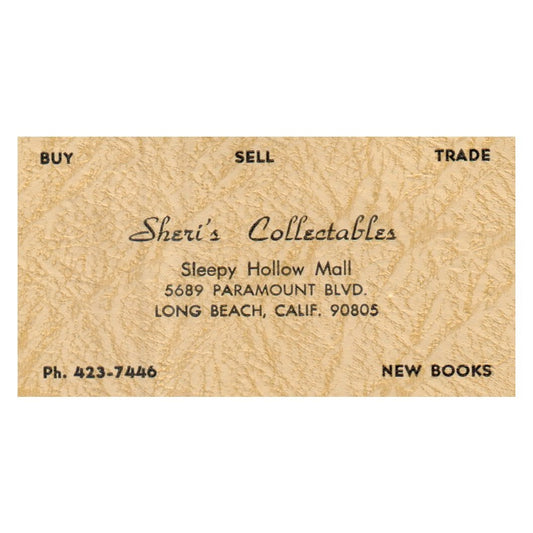 Sheri's Collectables Sleepy Hollow Mall 5689 Paramount BLVD Long Beach CA SF3-B1