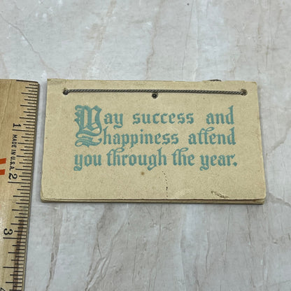 1912 Mini Pocket Calendar 2.5x4" AE3