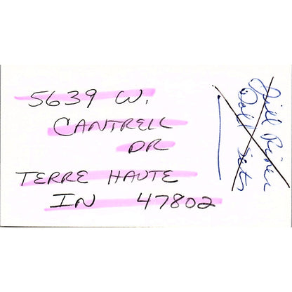 Memories & More Shari Ritchey Kristi Newport Terre Haute IN Business Card SC9-B9