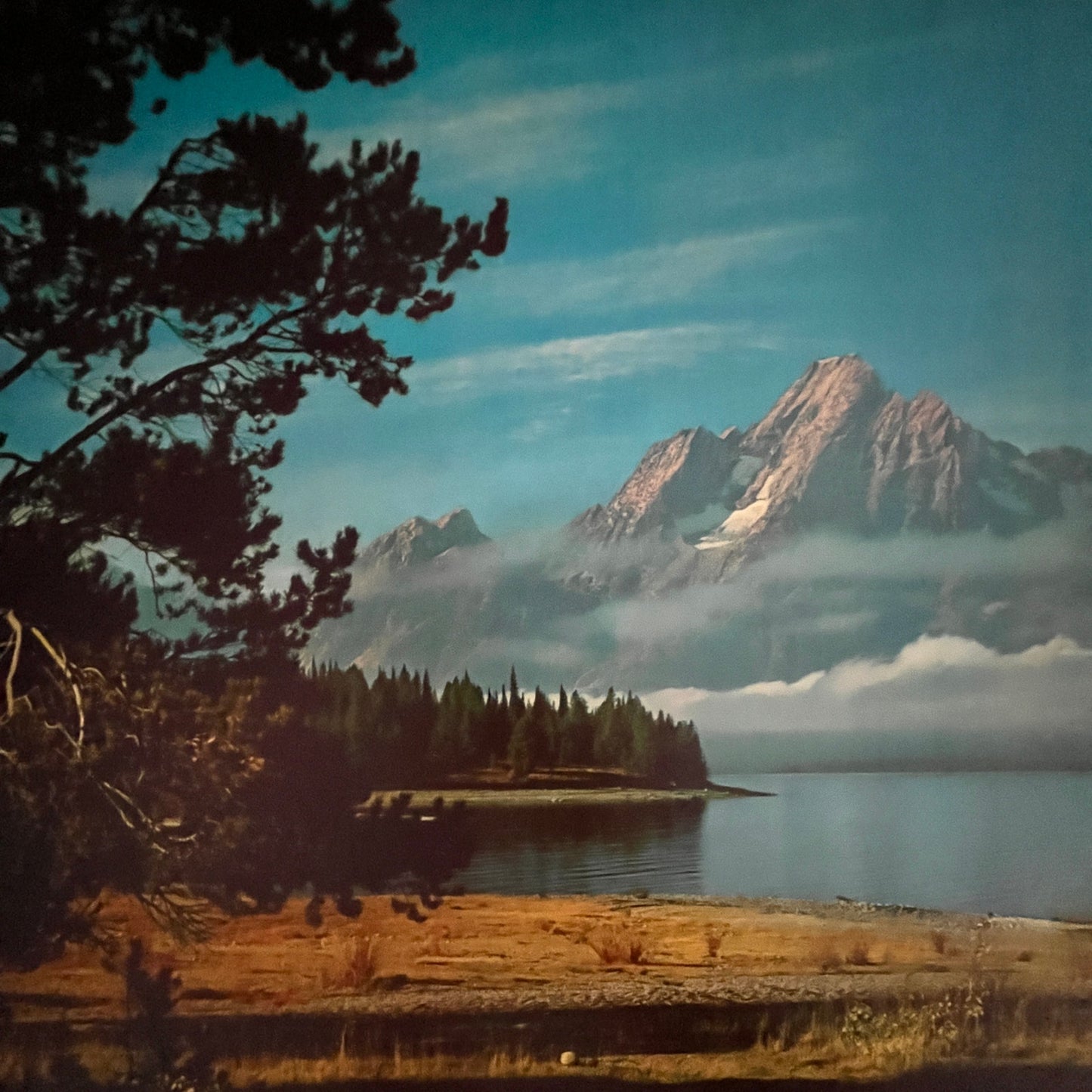 Mt. Moran-Grand Teton National Park-Wyoming 12x16" Art Print FL1