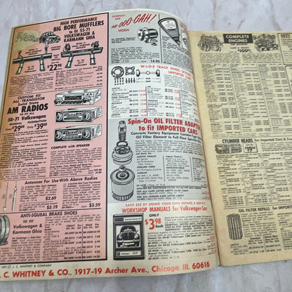 1971 JC Whitney & Co Parts & Accessories for Imported Cars Catalog TI9-P3