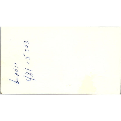 Inter Maritime Consultants Capt. Prasad Menon Houston TX Business Card SSB4-B13