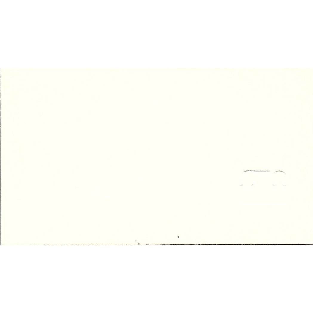 Rebecca Bunge CPA Information Resources Inc Houston Vtg Business Card SE3-B16