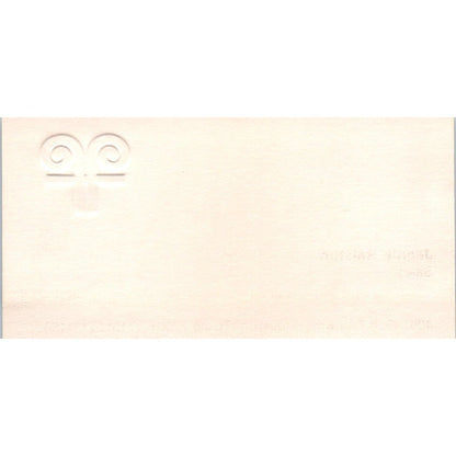 Jeanie Ralston Finger Office Furniture Houston Vintage Business Card SD8-B20