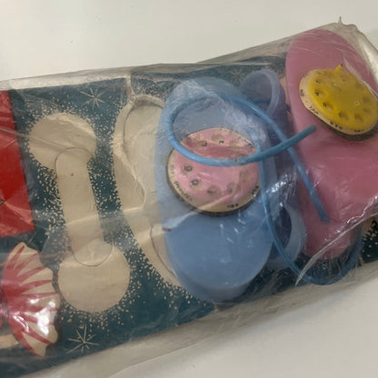 c1960 Little Princess Phone Dimestore Toy Rotary Phone NOS In Package TK3