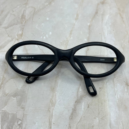Vuarnet Kids Black Wraparound Acrylic Sunglasses Eyeglasses Frames TE9-G3-6