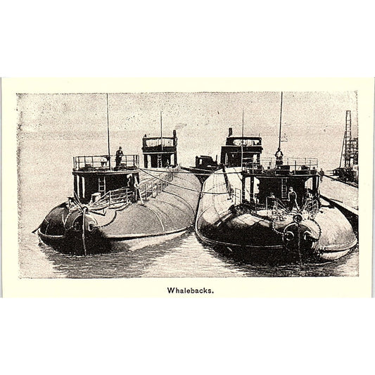 Photo of Two Whaleback Boats 1892 Art Print AG2-M23