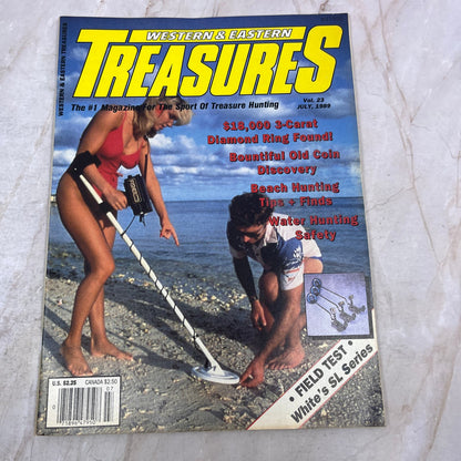 1989 July - Western & Eastern Treasures Magazine - Treasure Hunting Gold M11
