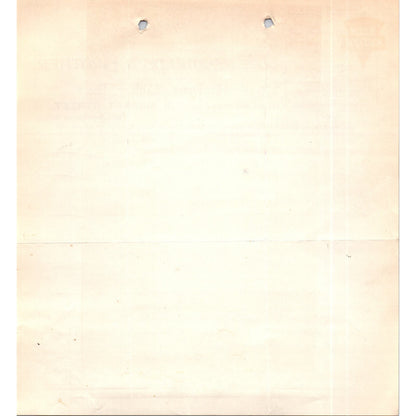 1907 Shields & Brother Hardware Philadelphia Letterhead Billhead Receipt D11