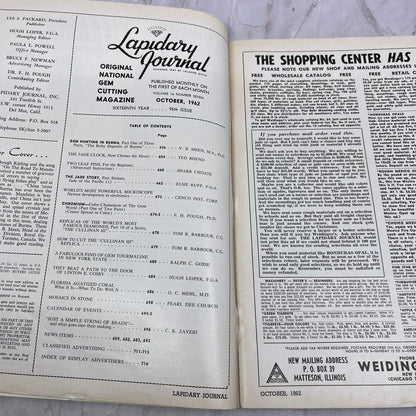 Starting a 3-Part Series on Burma - Lapidary Journal Magazine - Oct 1962 M22