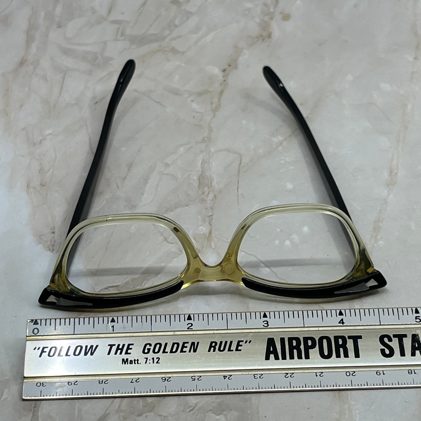 Marine 5 3/4 Long Arm Cat Eye Acrylic Sunglasses Eyeglasses Frames TE9-G4-1