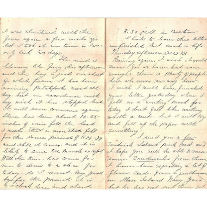 1880 Original Handwritten Letter From San Francisco CA AF4-2