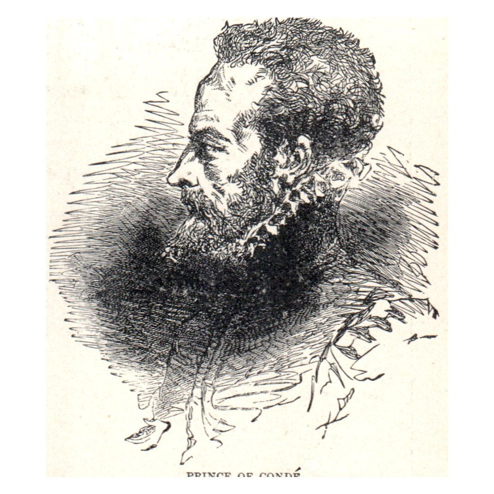 Prince of Condé Engraving Print AF5-M2