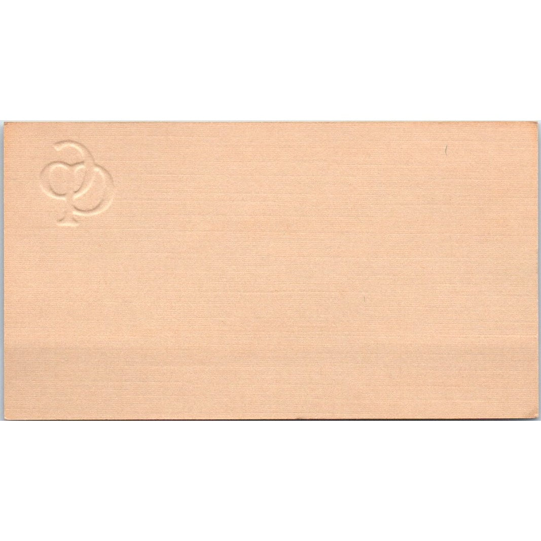 Dennis Potter California Copying Products Irvine CA Vintage Business Card SE3-B4