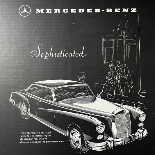 Mercedes-Benz Studebaker-Packard Corp Vintage Magazine Ad 10x14 V7