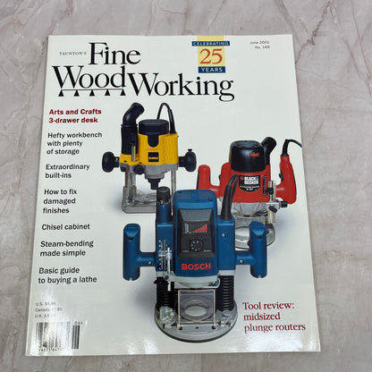 Midsized Plunge Router Reviews - Jun 2001 No 149 - Fine Woodworking Magazine M34