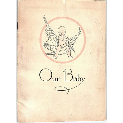 Early 1900s Baby Book BLANK Forbes & Wallace Baby Shop Springfield MA V5