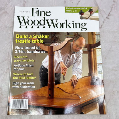 Shaker Trestle Table - Oct 2007 No 193 - Taunton's Fine Woodworking Magazine M36