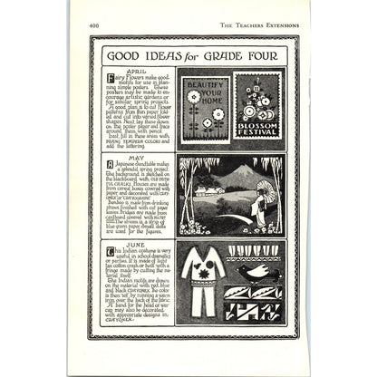 1920s Good Ideas for Grade Four Students - Teachers Extension Magazine D10