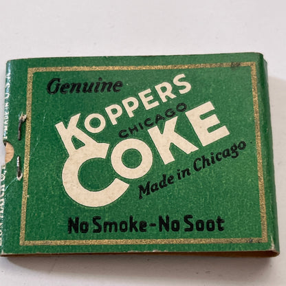 Joyce-Hagan Coal Co Kpoppers Coke Vintage Matchbook Cover TB6-MB1-7