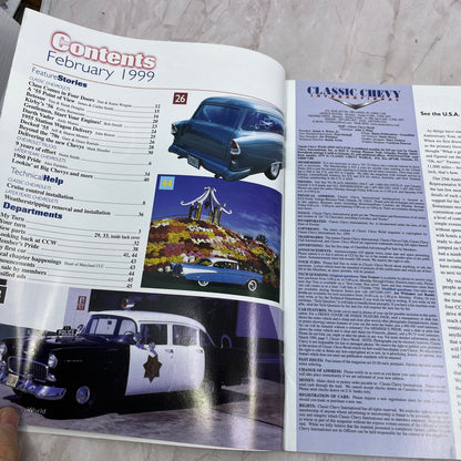 Norm Smith Suburban - '55, '56, '57 Classic Chevy World Magazine - Feb 1999 M31