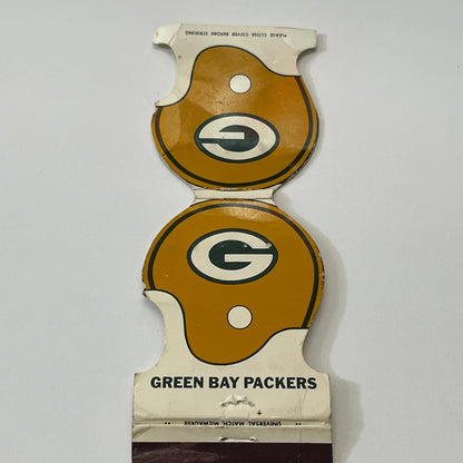 Green Bay Packers 1974 Game Schedule Matchbook Cover TB6-MB1-14