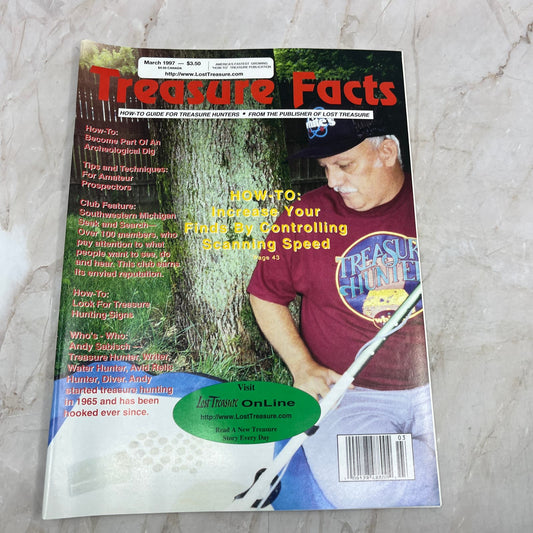 1997 March - Treasure Facts Magazine - Treasure Hunting Gold Metal Detecting M17