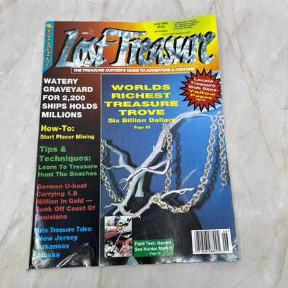 2000 June - Lost Treasure Magazine - Treasure Hunting Gold Prospecting M14