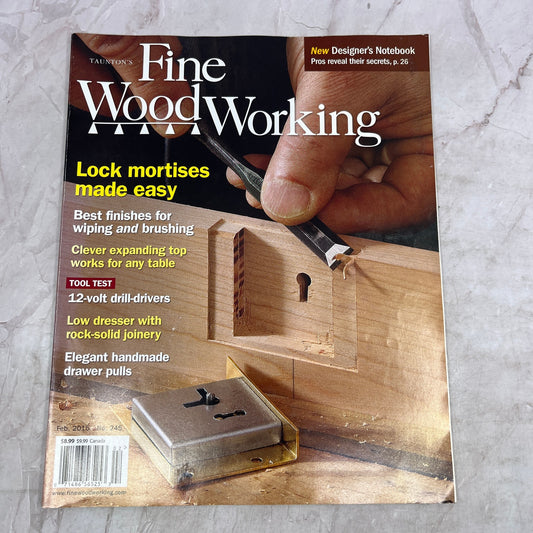Lock Mortises - Feb 2015 No 245 - Taunton's Fine Woodworking Magazine M35
