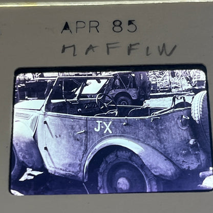 WWII 1940s - 12 Slides of United States Soldier at Maffin Bay TB8-SL1