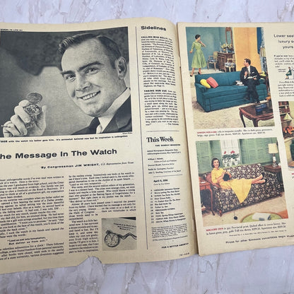 1956 April This Week Magazine George Susce Boston Red Sox Baseball FL6-2