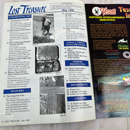 1996 May - Lost Treasure Magazine - Treasure Hunting Gold Prospecting M14