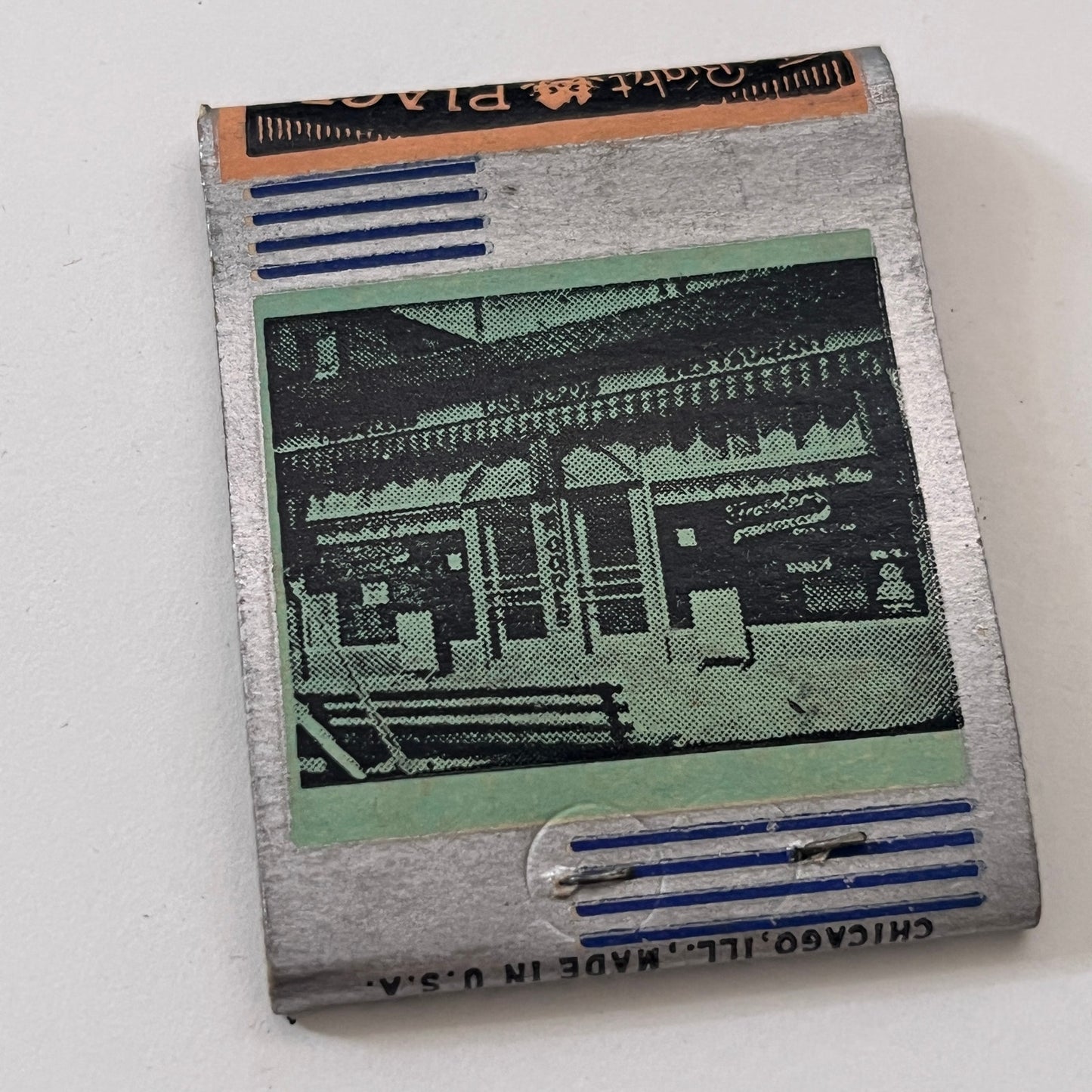 Traveler's Restaurant Rehoboth Beach DE Jas. G. Moore Matchbook Cover TB8-MB-8